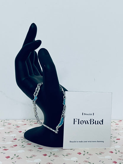 FlowBud Stainless Steel Bracelet Ocean Jewelry for Women