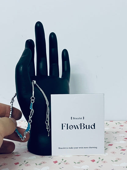 FlowBud Stainless Steel Bracelet Ocean Jewelry for Women
