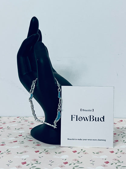 FlowBud Stainless Steel Bracelet Ocean Jewelry for Women