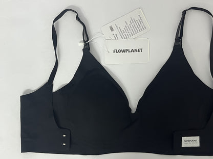 FLOWPLANET Women's Triangle Bralette Plunge Unlined Seamless Bra No Underwire Sexy Comfortable Everyday