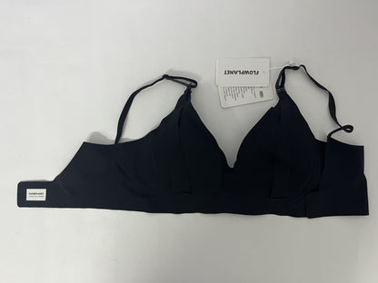 FLOWPLANET Women's Triangle Bralette Plunge Unlined Seamless Bra No Underwire Sexy Comfortable Everyday