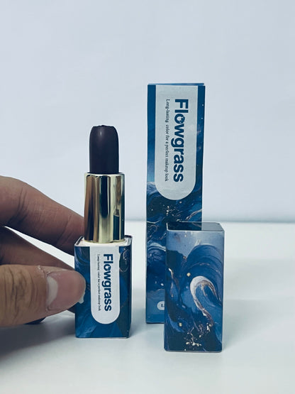 Flowgrass Temperature-Sensitive Color-Changing Black Lipstick - Long-Lasting Nourishing Personalized Lipstick