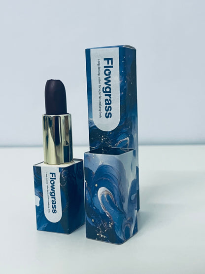 Flowgrass Temperature-Sensitive Color-Changing Black Lipstick - Long-Lasting Nourishing Personalized Lipstick