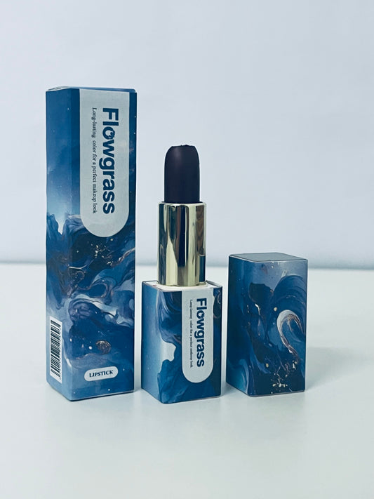 Flowgrass Temperature-Sensitive Color-Changing Black Lipstick - Long-Lasting Nourishing Personalized Lipstick