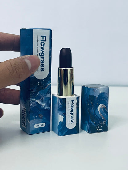 Flowgrass Temperature-Sensitive Color-Changing Black Lipstick - Long-Lasting Nourishing Personalized Lipstick