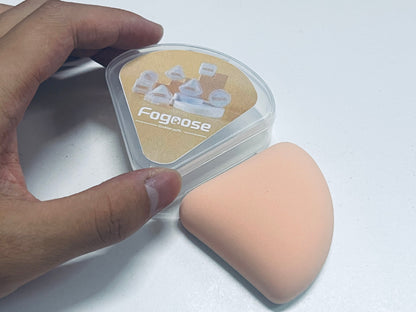Fogoose Powder Puff , Soft Makeup Foundation Puff Soft Makeup Puff Set With Case, Beauty Sponge Foundation Applicator (Classic)