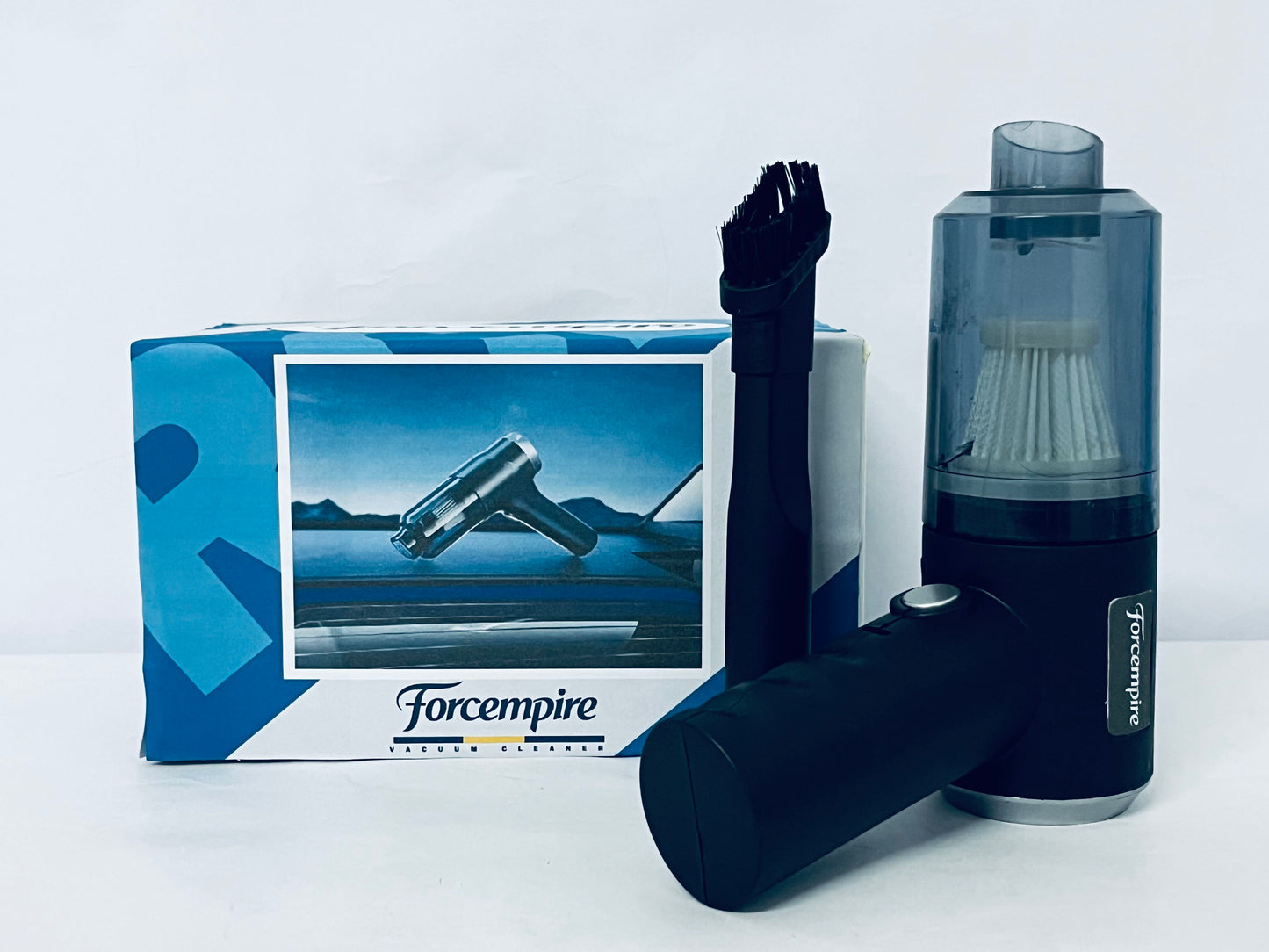 Forcempire Handheld Car Vacuum Portable Cordless Mini Vacuums Rechargeable Foldable Vacuum Cleaner with Brushless Motor for Home,Office Pet