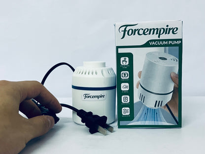 Forcempire Electric Pump for Vacuum Bags, Compression Bag Pump for Vacuuming Clothing, Quilts, Portable Storage Bag Pump