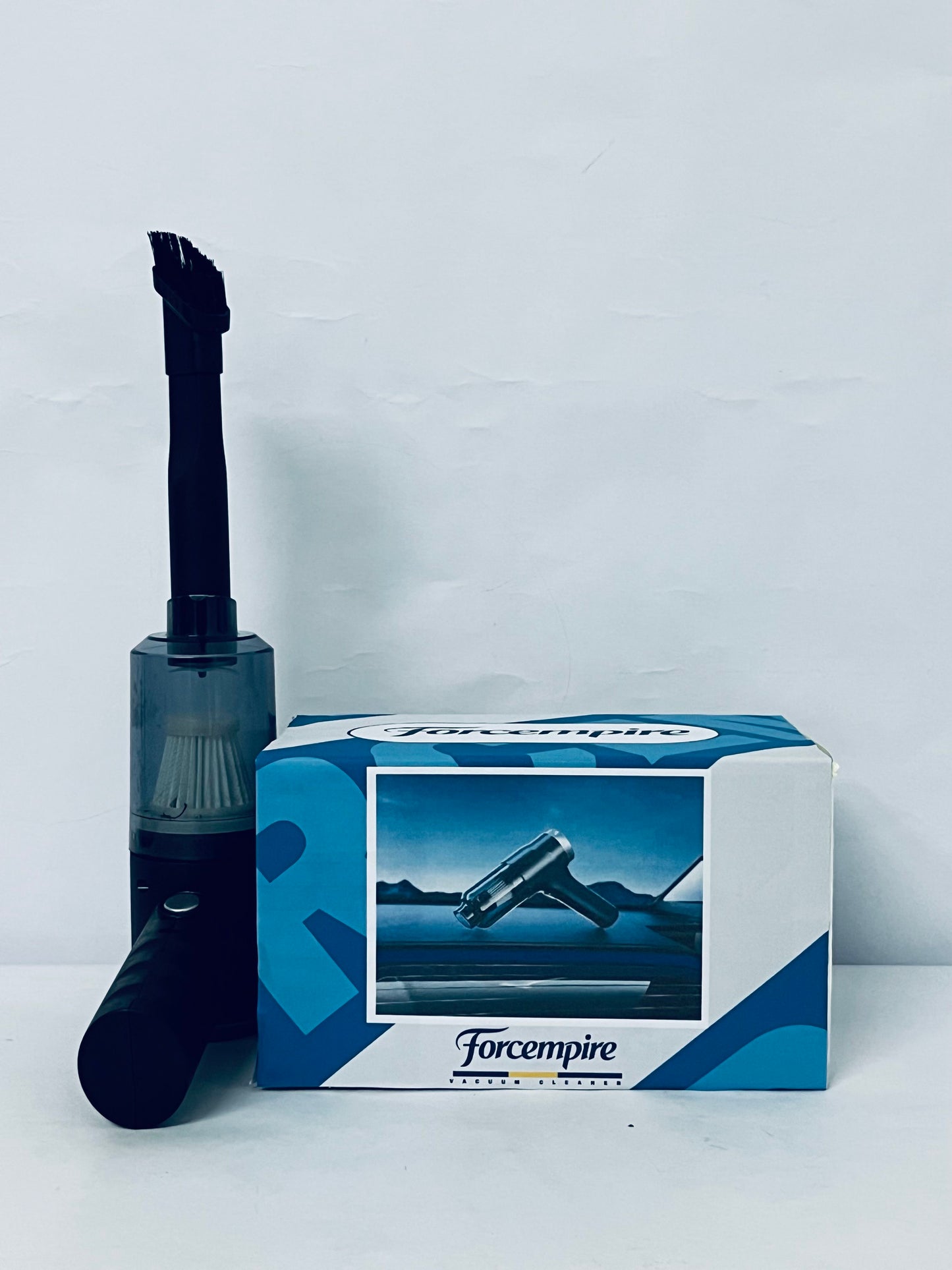 Forcempire Handheld Car Vacuum Portable Cordless Mini Vacuums Rechargeable Foldable Vacuum Cleaner with Brushless Motor for Home,Office Pet