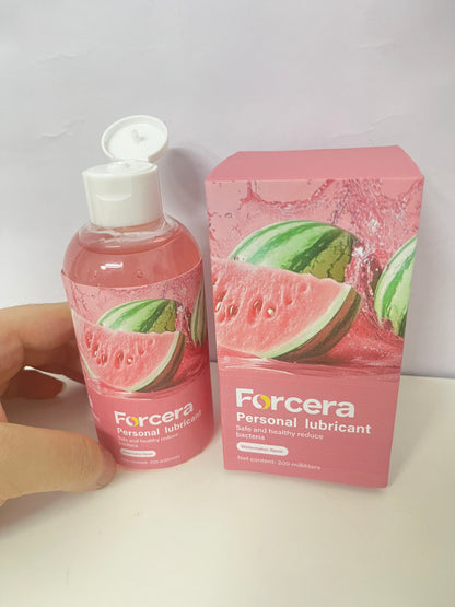 Forcera Watermelon Flavor Personal Lubricant delivering a fresh and pleasant user feeling that makes intimate moments more relaxing