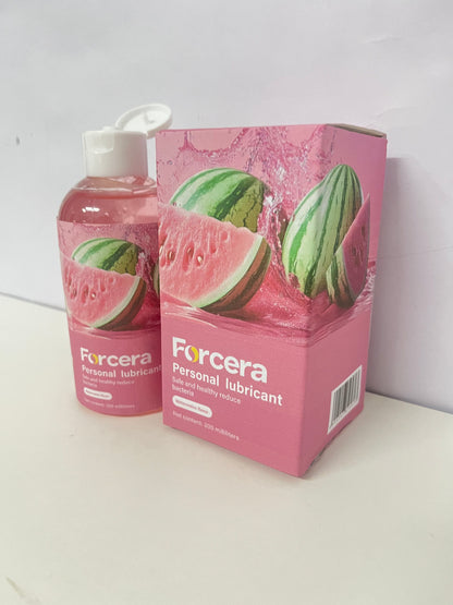 Forcera Watermelon Flavor Personal Lubricant delivering a fresh and pleasant user feeling that makes intimate moments more relaxing