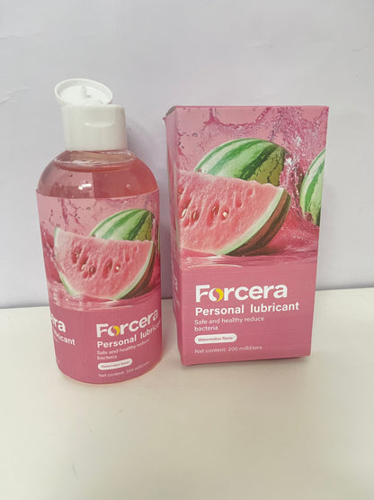 Forcera Watermelon Flavor Personal Lubricant delivering a fresh and pleasant user feeling that makes intimate moments more relaxing