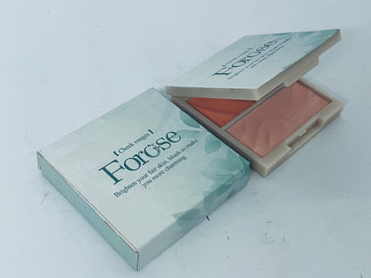 Forose 3-Color Blush Palette, Blendable Natural Glow Cheek Rouge for Brightening Complexion