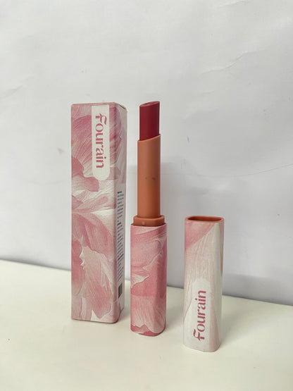 Fourain Petal Soft Matte Lipstick Retro Red Brown A Atmosphere Accent Item for Daily Makeup