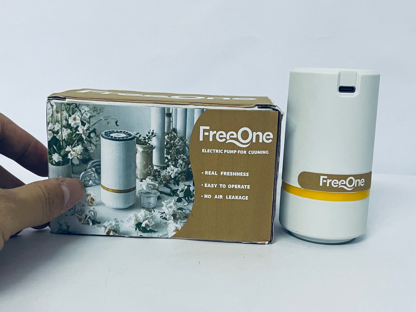 FreeOne Vacuum Pump for Storage Bags Electric Pump for Vacuum Storage Portable Electric Pump