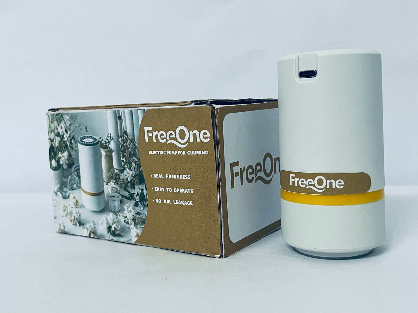 FreeOne Vacuum Pump for Storage Bags Electric Pump for Vacuum Storage Portable Electric Pump
