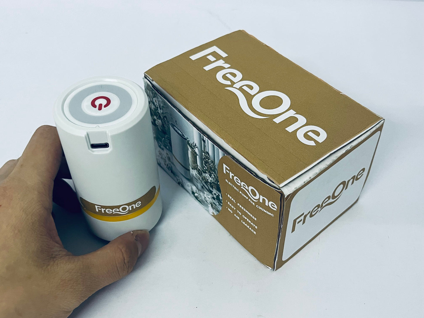 FreeOne Vacuum Pump for Storage Bags Electric Pump for Vacuum Storage Portable Electric Pump