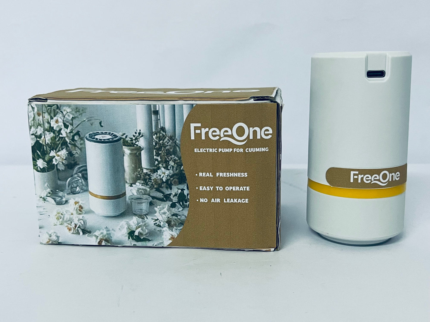 FreeOne Vacuum Pump for Storage Bags Electric Pump for Vacuum Storage Portable Electric Pump