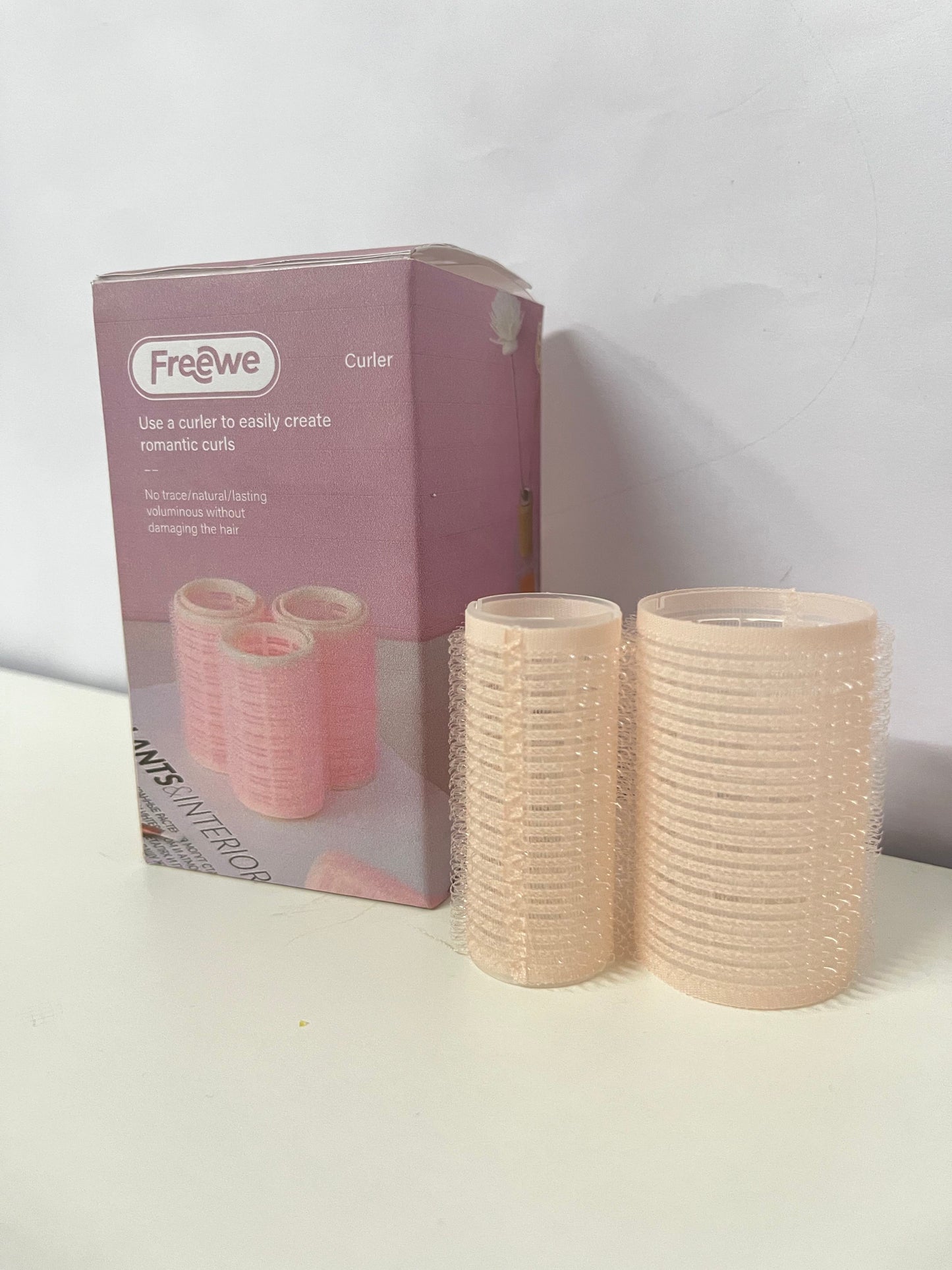 Freewe Non-electric hair rollers Self-Adhesive Air Hair Rollers Create Romantic Curls Without Damage Essential Hair Styling Tool