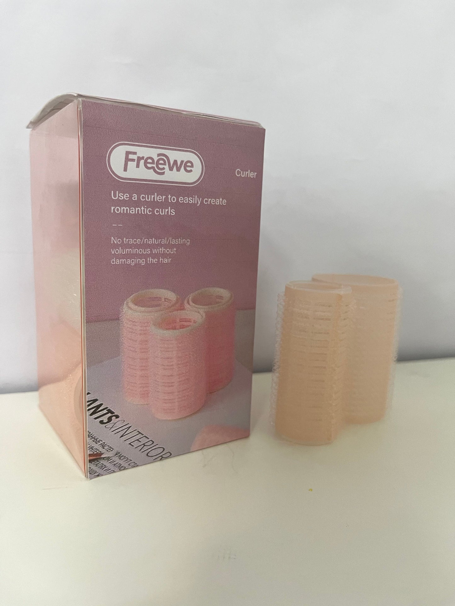 Freewe Non-electric hair rollers Self-Adhesive Air Hair Rollers Create Romantic Curls Without Damage Essential Hair Styling Tool
