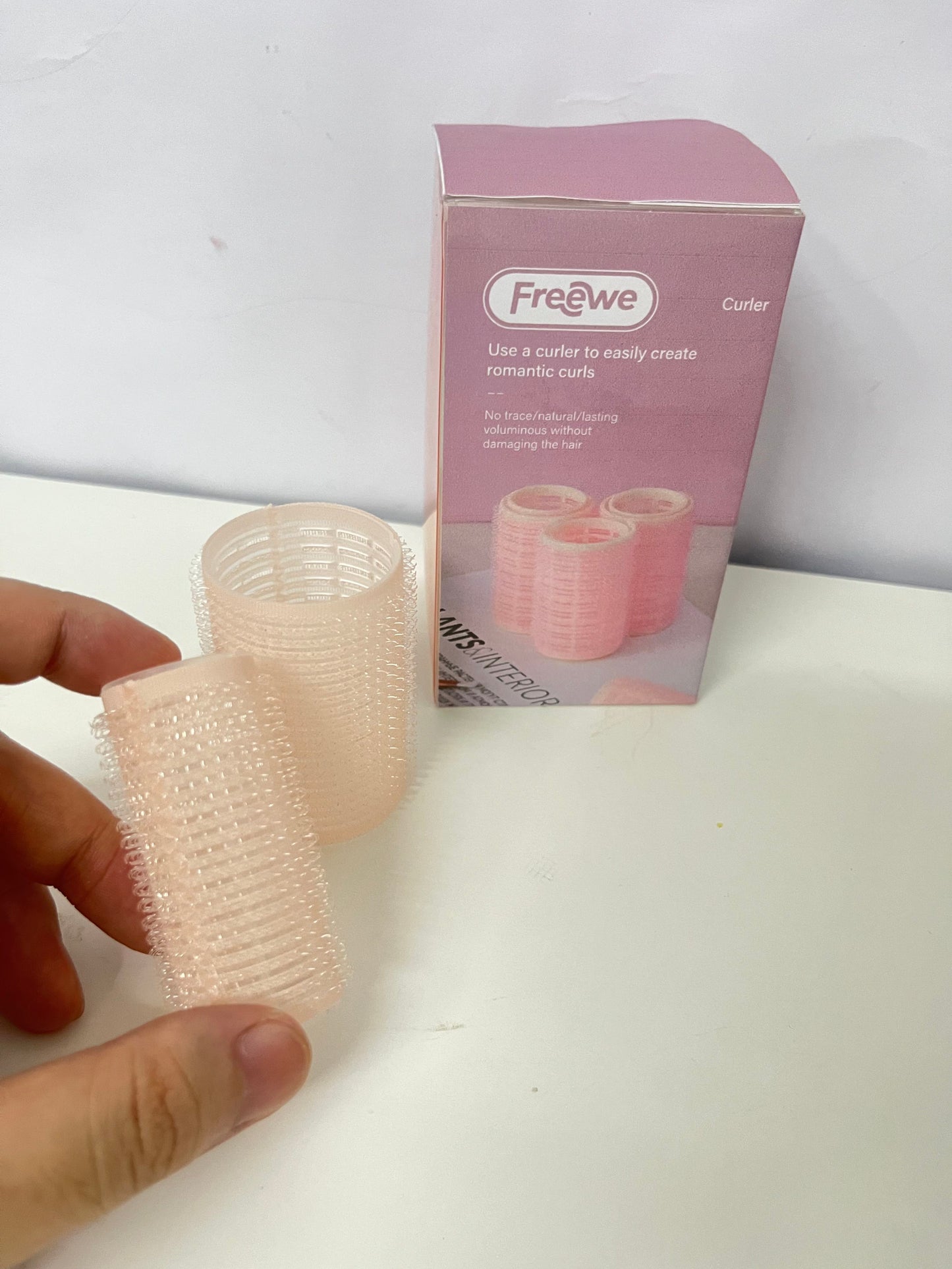 Freewe Non-electric hair rollers Self-Adhesive Air Hair Rollers Create Romantic Curls Without Damage Essential Hair Styling Tool
