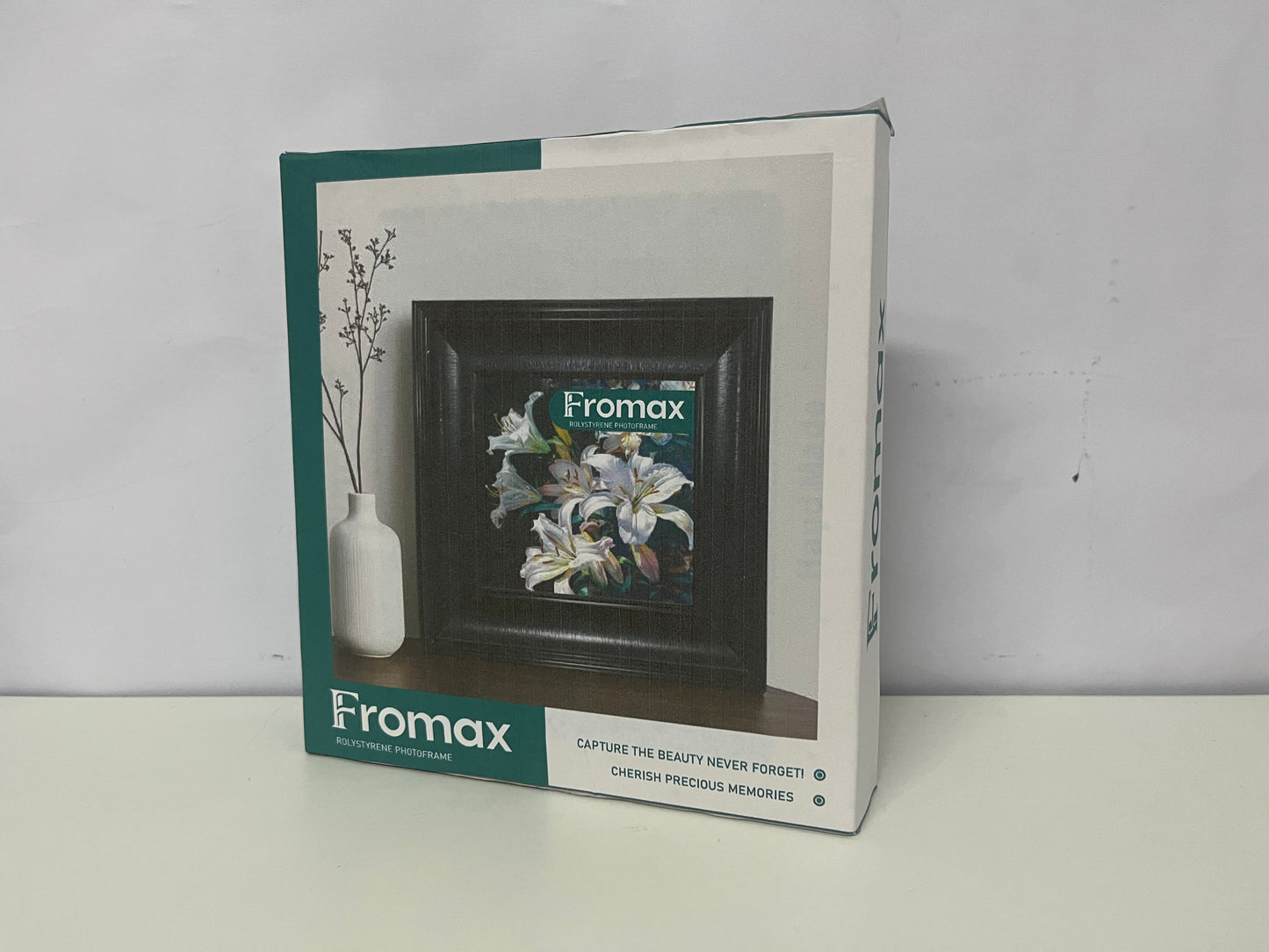 [Fromax Picture frames]——Vintage Black & Gold Photo Frame - Luxury Tabletop & Wall-Mountable Display Frame