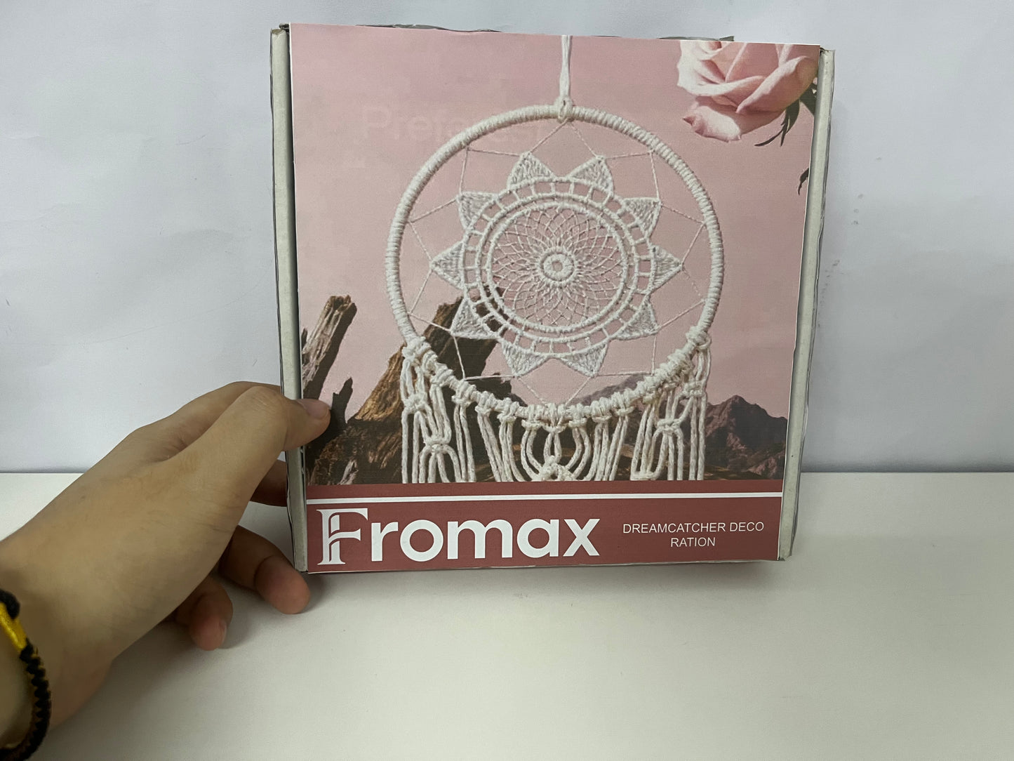 「Fromax Dream Catcher」——Bohemian Macramé Dreamcatcher - Nordic Style Home Wall Decor