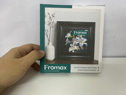 [Fromax Picture frames]——Vintage Black & Gold Photo Frame - Luxury Tabletop & Wall-Mountable Display Frame
