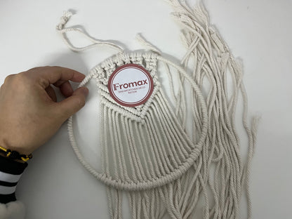 「Fromax Dream Catcher」——Bohemian Macramé Dreamcatcher - Nordic Style Home Wall Decor