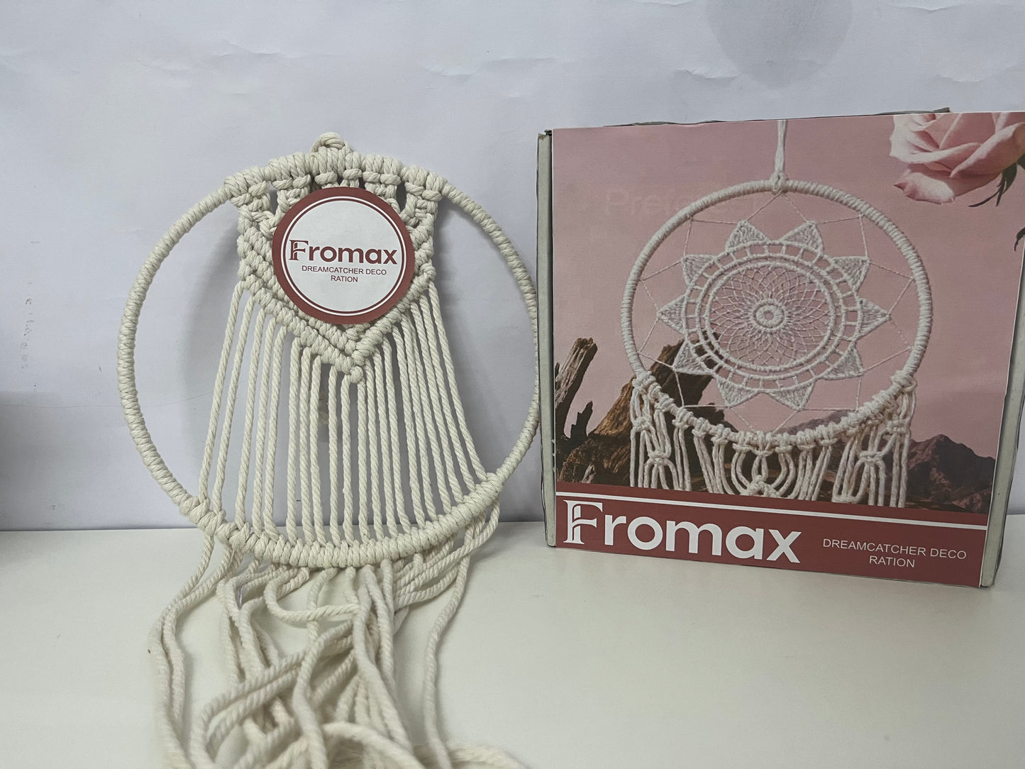 「Fromax Dream Catcher」——Bohemian Macramé Dreamcatcher - Nordic Style Home Wall Decor