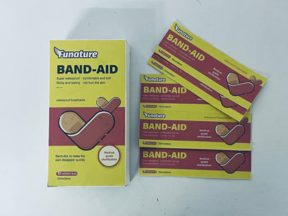 Funature Flexible Breathable Bandages Patch for Family First Aid Skin Wrap Finger Wound