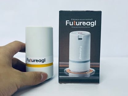 Futureagl Electric Pump for Vacuum Storage Bags Travel Vacuum Pump for Various Sealing Bags Portable Vacpack Air Pump for Clothing, Pillows, Comforters (Storage Bag Not Included)