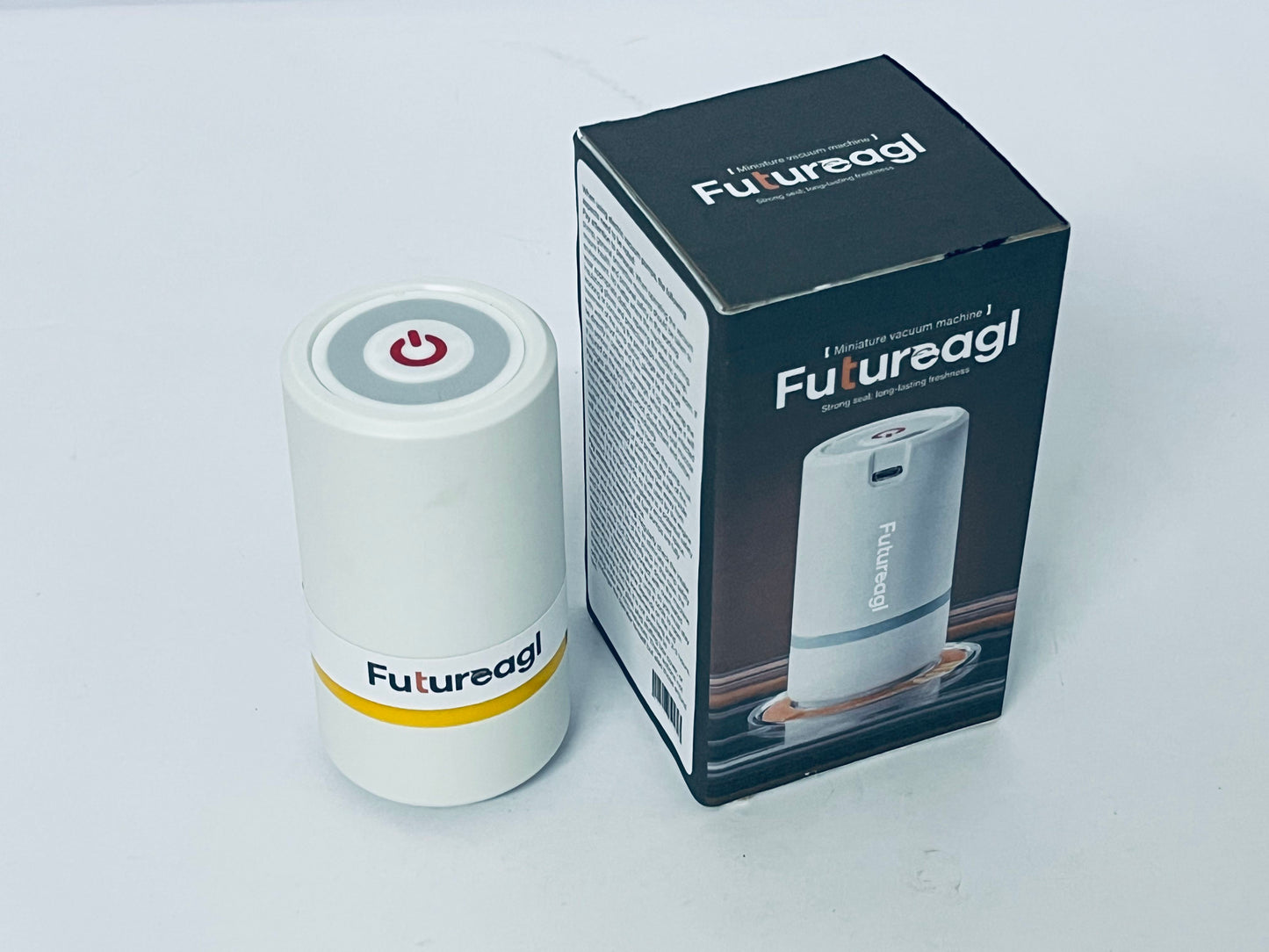 Futureagl Electric Pump for Vacuum Storage Bags Travel Vacuum Pump for Various Sealing Bags Portable Vacpack Air Pump for Clothing, Pillows, Comforters (Storage Bag Not Included)