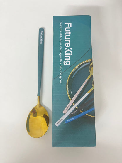 【Futureking Two-Tone Dining Spoon】—— Stylish & Practical Tableware Essential