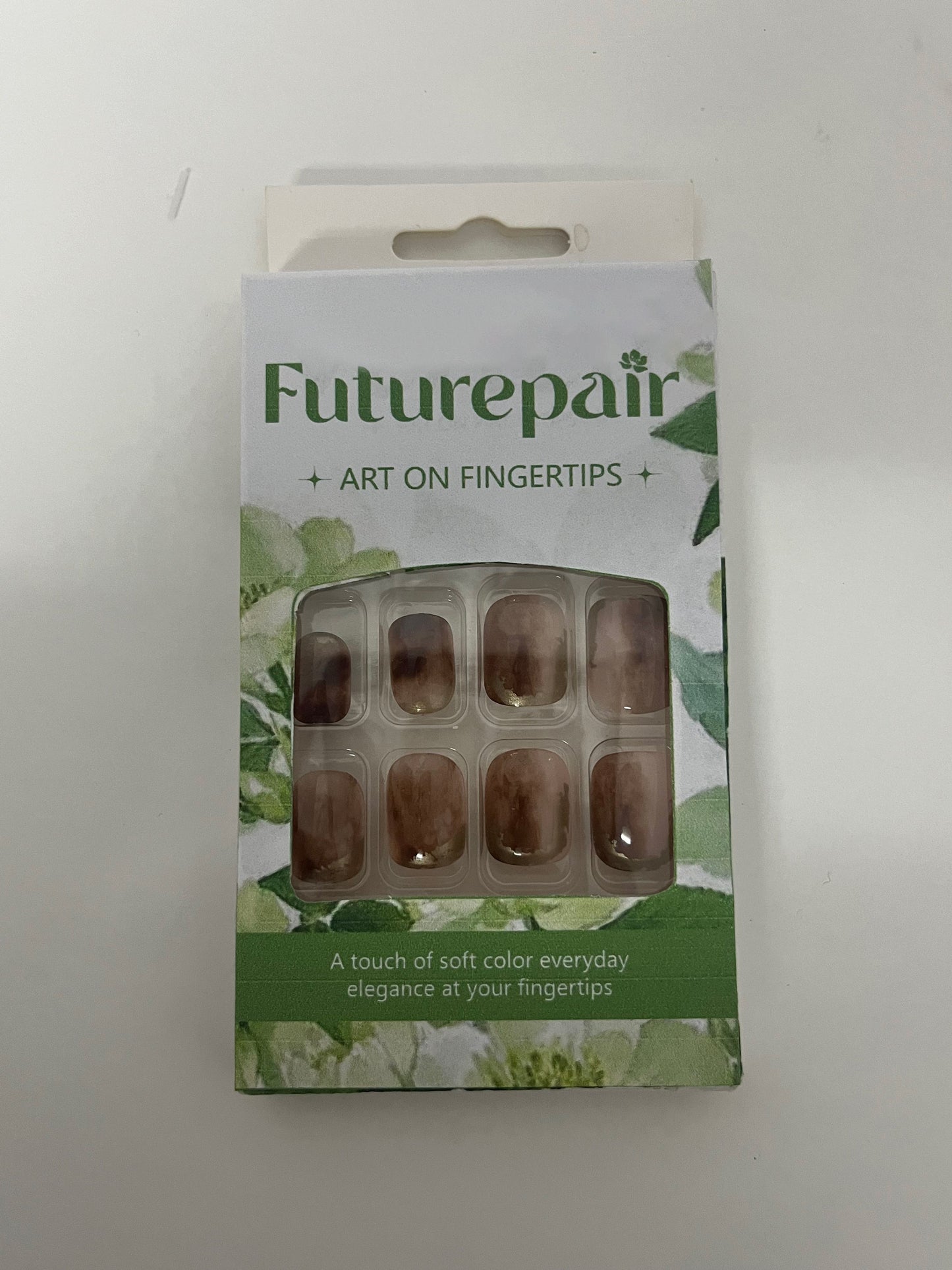 Futurepair Soft Mist Gradient Fake Nails: Daily Soft Color Elegance at Your Fingertips