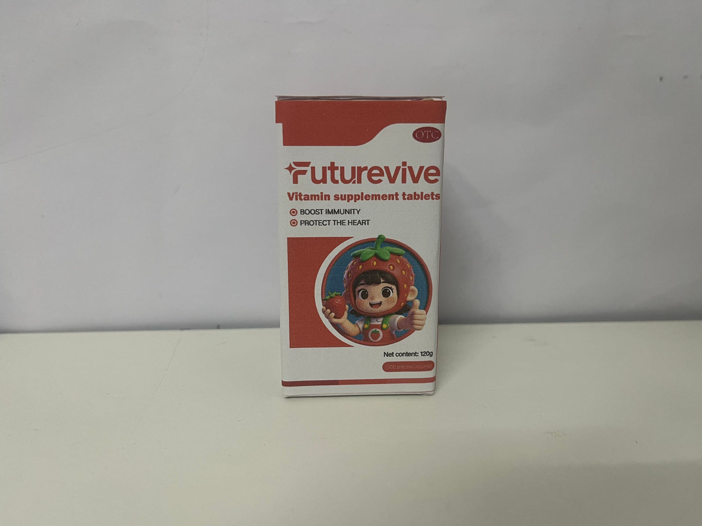 Futurevive Strawberry-Flavored Multivitamin Tablets: Family-Friendly Nutritional Support for Immunity & Heart