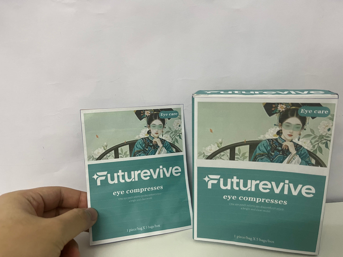 Futurevive Traditional Style Eye Compresses: A Daily Relaxation Tool for Relieving Eye Fatigue