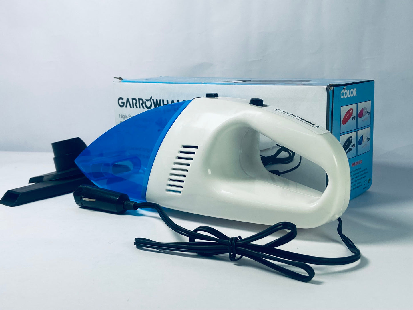 GARROWHALE Car Cleaning  with High Power Handheld Electric vacuum cleaners
