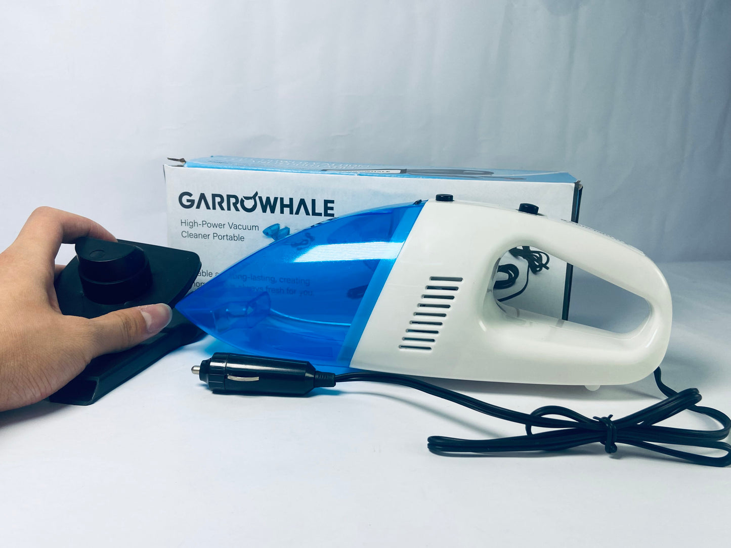 GARROWHALE Car Cleaning  with High Power Handheld Electric vacuum cleaners