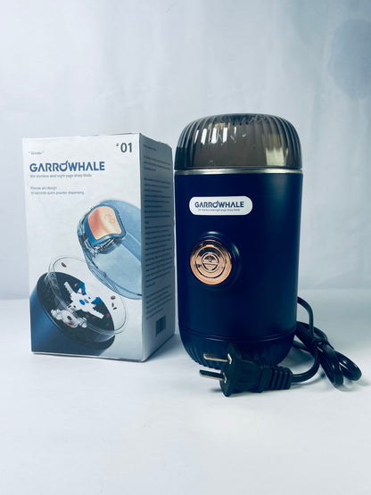 GARROWHALE Lapping machines  Electric Spice and Herb Grinder, Dry Herb Mini Electric Grinder Compact Size with 1.7oz/50ml Herb Jar and Spoon Tool