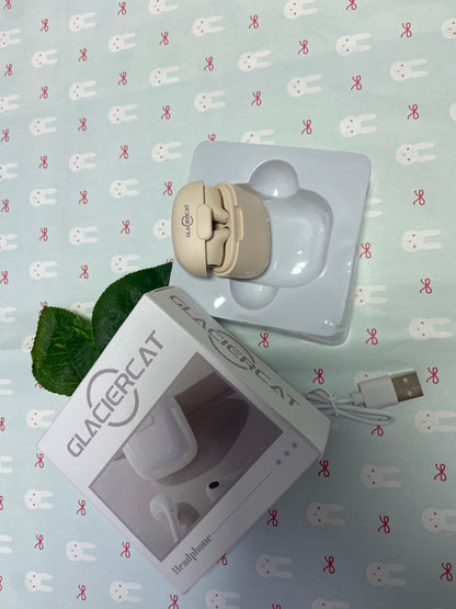 GLACIERCAT Wireless Bluetooth Earbuds , Hi-Res Audio Headphones, Hybrid Active Noise Cancellation Earphones