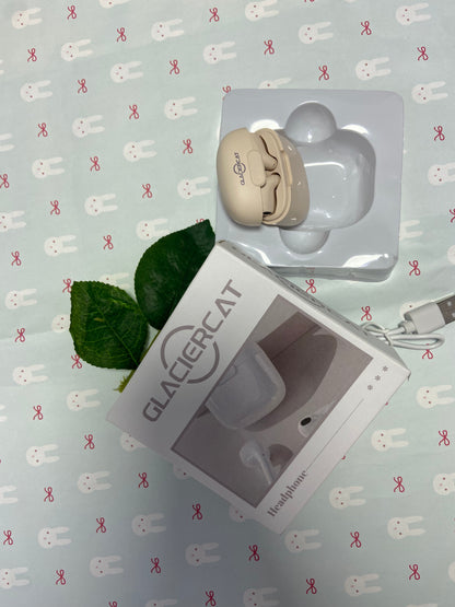 GLACIERCAT Wireless Bluetooth Earbuds , Hi-Res Audio Headphones, Hybrid Active Noise Cancellation Earphones