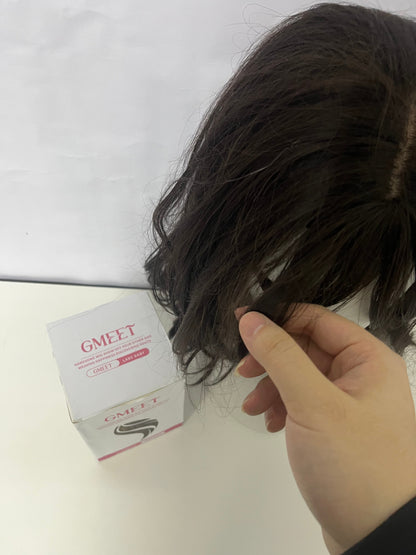 GMEET Long Wavy Wig - Lace Front Synthetic Hairpiece