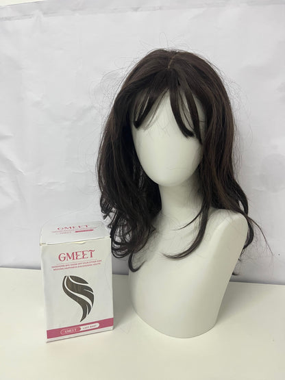 GMEET Long Wavy Wig - Lace Front Synthetic Hairpiece