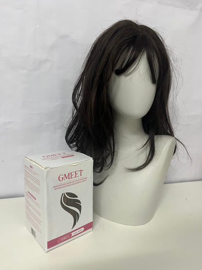 GMEET Long Wavy Wig - Lace Front Synthetic Hairpiece