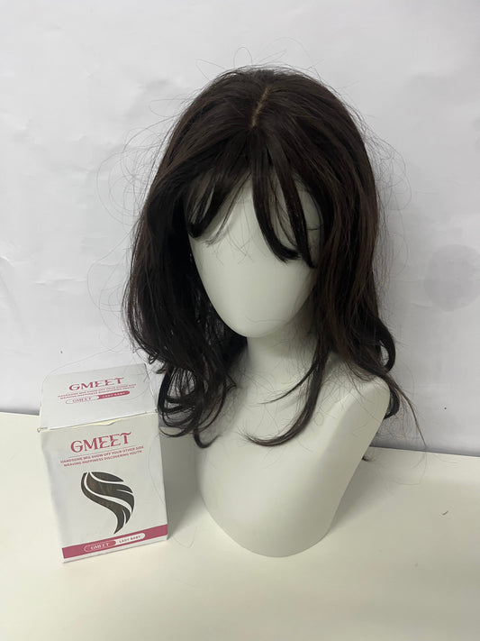 GMEET Long Wavy Wig - Lace Front Synthetic Hairpiece