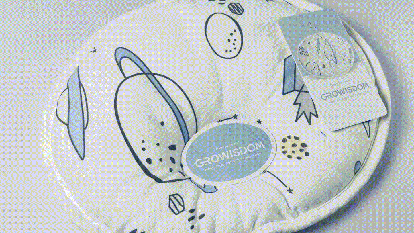 GROWISDOM Unisex Pillow , Hypoallergenic Airmesh Breathable Cool 100% Cotton, Control Sweat, Ideal for Travel, Small, Car, Travel, Baby,MultiFunctual Small Decor Pillows