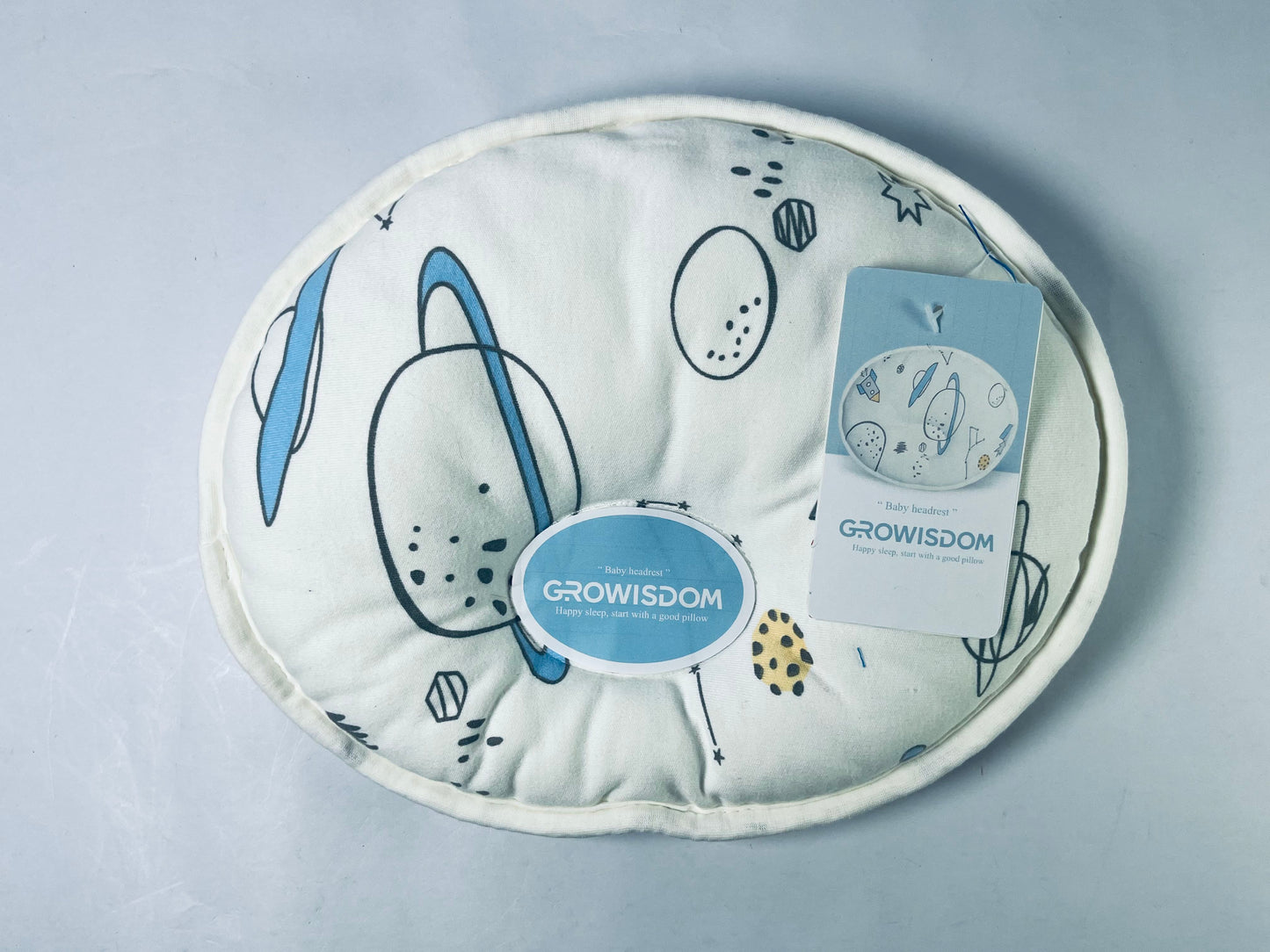 GROWISDOM Unisex Pillow , Hypoallergenic Airmesh Breathable Cool 100% Cotton, Control Sweat, Ideal for Travel, Small, Car, Travel, Baby,MultiFunctual Small Decor Pillows
