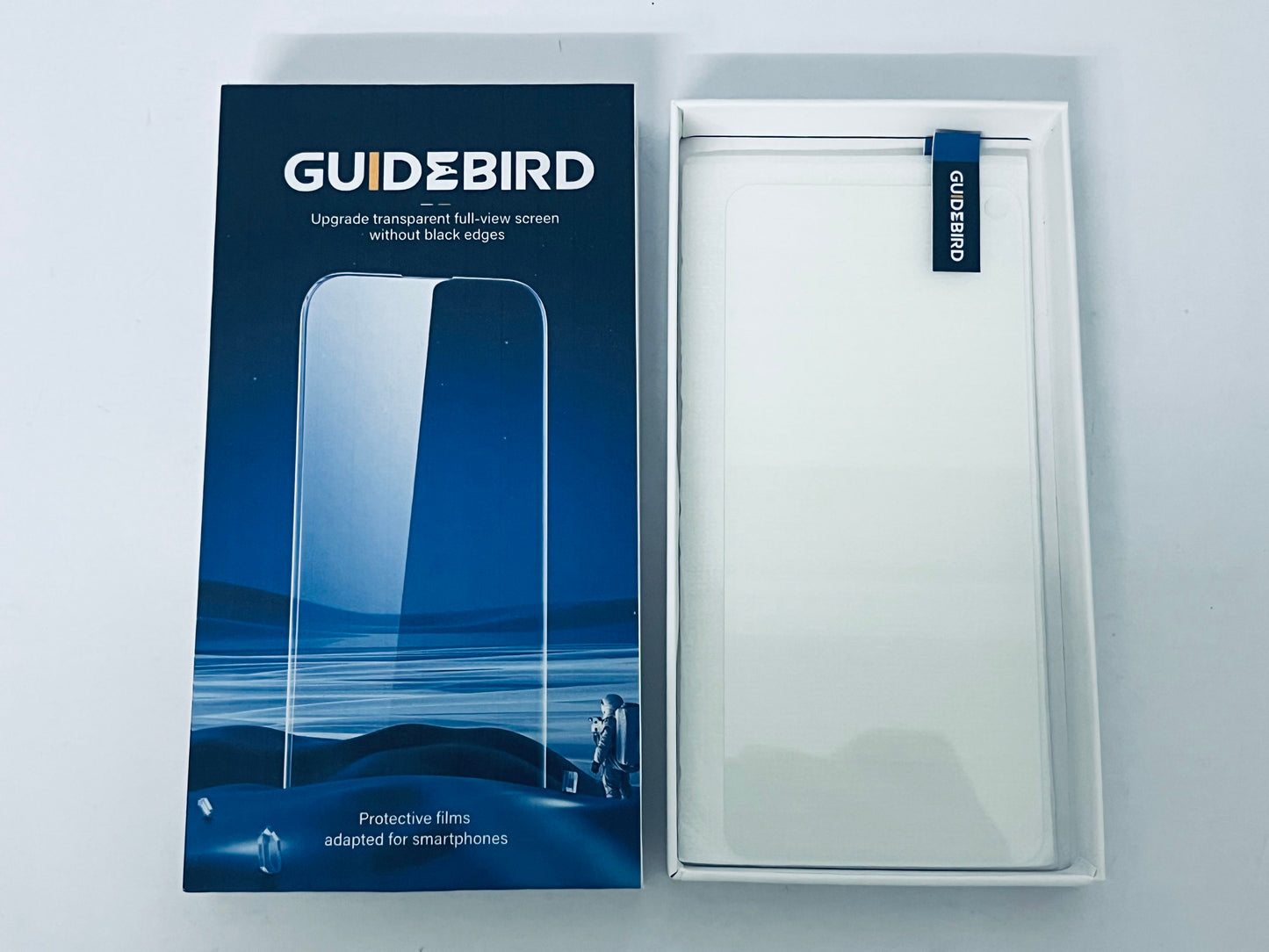 GUIDEBIRD (2 Pack) Screen Protector for Smartphone 6.7 Inch Tempered Glass, Anti Scratch, Bubble Free