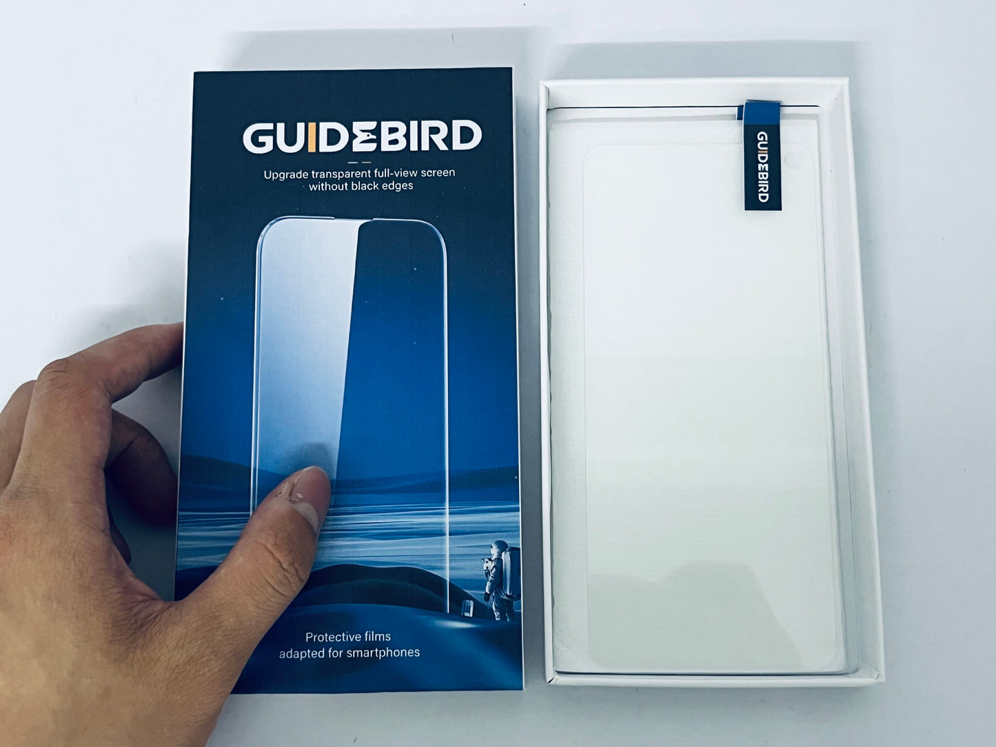 GUIDEBIRD (2 Pack) Screen Protector for Smartphone 6.7 Inch Tempered Glass, Anti Scratch, Bubble Free